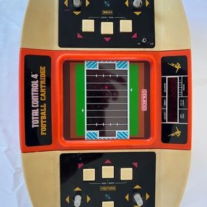 Vintage Coleco Total Control 4 Football, Hockey, Soccer and Basketball Game